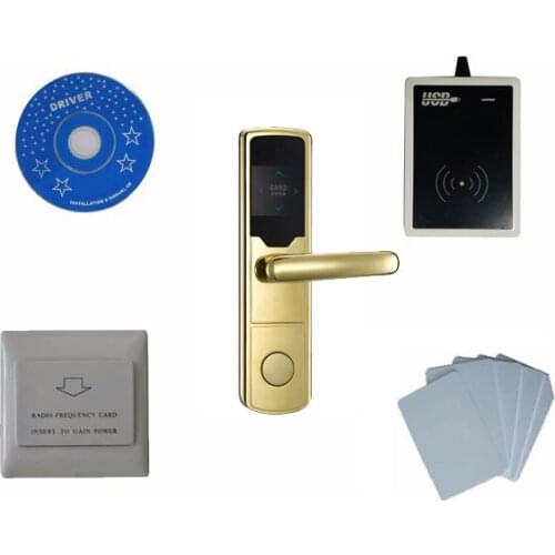 T57 hotel lock system,include T57 hotel lock, usb hotel encoder ,energy saving switch,T57 card, sn:CA-8018-kit