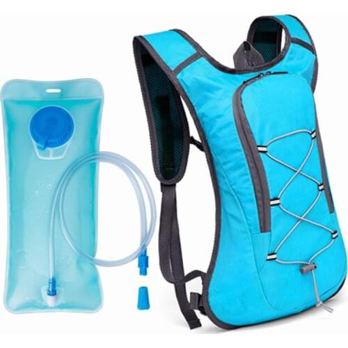 Trail Running Backpack 2L Ultra Running Hydration Vest Pack Marathon Running Bike Rucksack bag Soft Flask Bottle Water Bag Hot