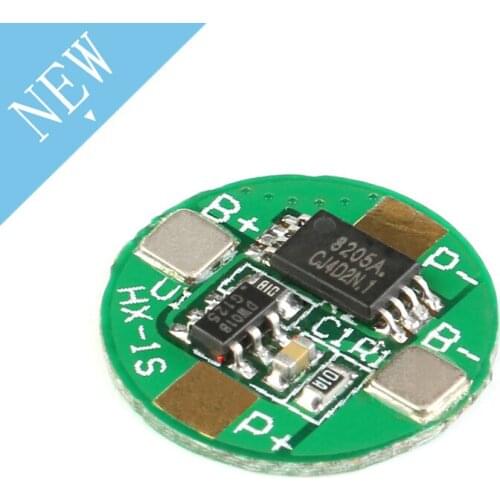 3.7V 1S 2.5A 18650 li-ion BMS PCM Battery Protection Board PCB with Overcharge and Over Discharge Protection