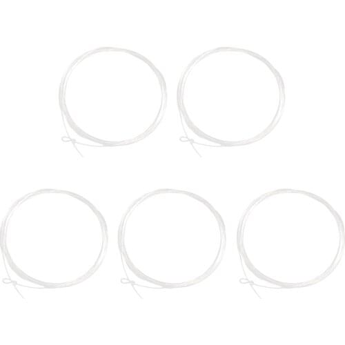5 Pcs Fly Fishing Line Taper Leader 9FT 3X/5X/6X Sinking Tapered Leader Line