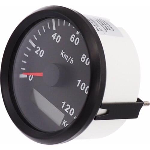 85 mm Motorcycle Boat Car GPS Speedometer Gauge 120 km/h 200 km/h Speed Gauge with Backlight +GPS Sensor fit 9~32V