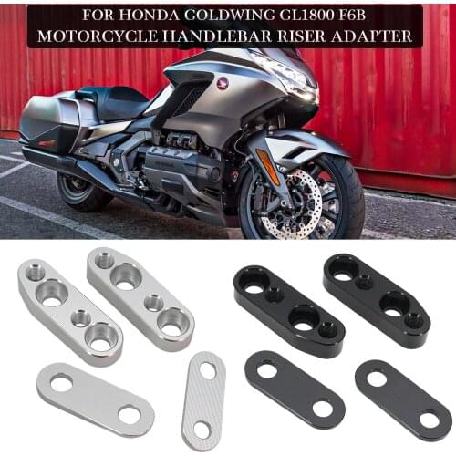 Motorcycle accessories motocross bar clamps handlebar risers adapter for honda goldwing gl1800 f6b gl 1800 2001-2017