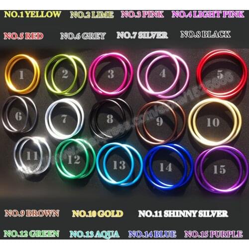 Front Carrier Aluminium Baby Sling Rings Medium Size 2.5" Wholesale 150pcs/75pairs Free Shipping by Fast Delivery Express