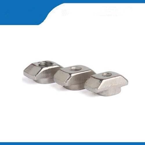 Free shipping 100pcs/lot M4 T Nut For 30 Series Aluminum Slot 8 Different Quality Connector T Fastener Sliding Nut Nickel Plated