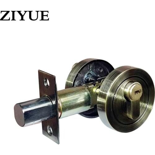 Free Shipping Lock Zinc Alloy Single Head Deadbolt Locks