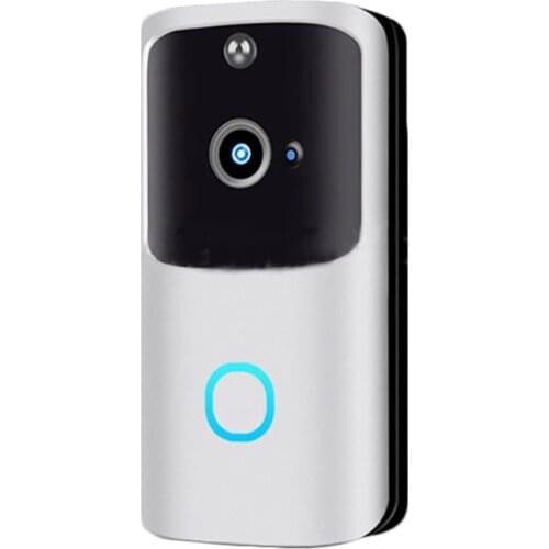 Two-Way Door Bell WiFi Wireless Video PIR Doorbell Talk Smart Security HD Camera