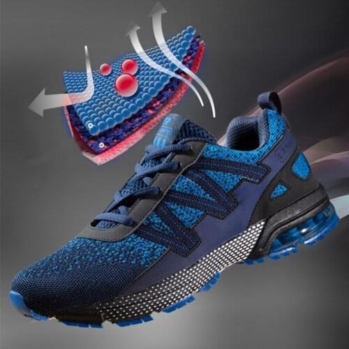 New Arrival Running Shoes Men Mesh Sneakers Unisex Rubber Platform Mens Trainers For jogging Sport Shoes Men Zapatos Deportivos