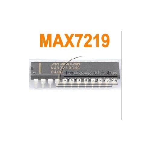 MAX7219 PMIC IC DIP-24 MCU Integrated circuit drive ic