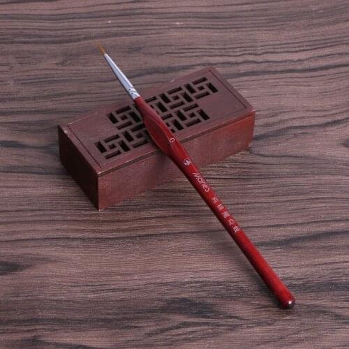 1Pc Miniature Paint Detail Brush Wolf Hair Professional Fine Detailing 0 00 000 C6UE