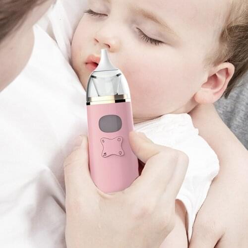 New Kid Baby Nasal Aspirator Electric Music Nose Cleaner Newborn Baby Care Sucker Cleaner Equipment Safe Hygienic Nose Aspirator
