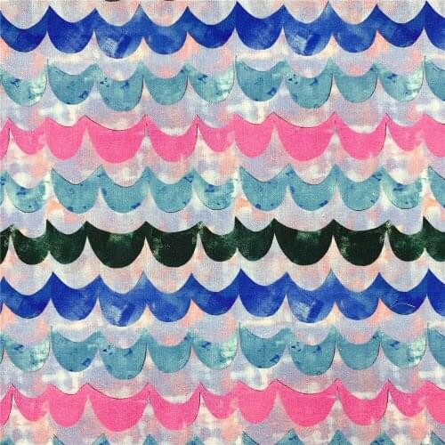 Shell scale Plain cotton fabric for Sewing Quilting Accessories DIY Fabric Cloth Sewing Quilting Fabrics material