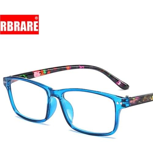 RBRARE 2.0 Reading Glasses Womens Anti-fatigue Transparent Eyeglasses Small Frame Reading Glasses Gafas De Lectura Hombre