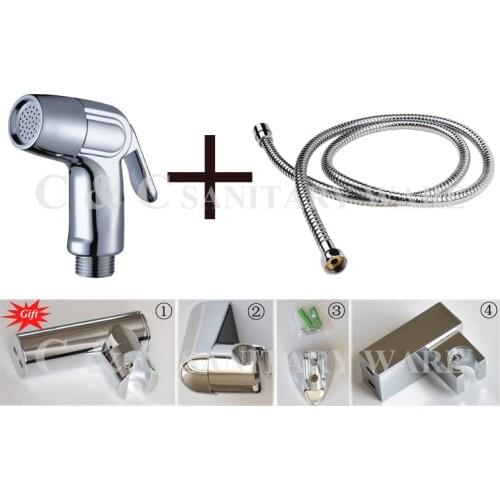 Best Selling Product 2012! Single Handle ABS Chrome Shattaf Portable Bidet With Gift - Free Shipping A201S