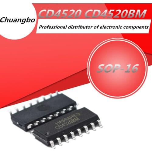 10pcs CD4520 CD4520BM SOP-16 New spot IC
