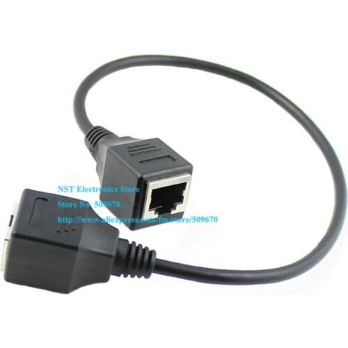 8P8C FTP STP UTP Cat 5e Female to Female Lan Ethernet Network Extension Cable 30CM/Free DHL Shipping/100PCS