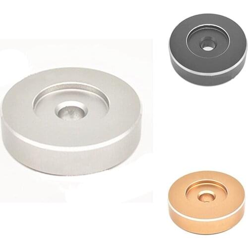 45 RPM Adapter - Aluminum - 7 Inch Vinyl Record Dome 45 Adapter