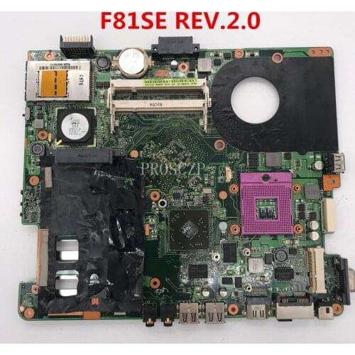 Free shipping For F81SE REV.2.0 Laptop motherboardworking well