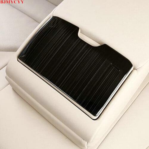 BJMYCYY Stainless steel patch for decorative panel of automobile rear drainage cup cover for Toyota Camry 2017 2018 XV70 8th