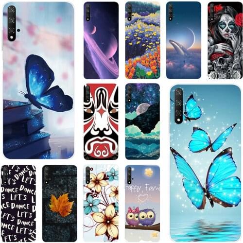 For Huawei Nova 5T Case Huawei Nova 5T Phone Case for Huawei Nova 5 T Nova5T T5 5T Back Cover Cute Funda TPU Silicone Soft Cases