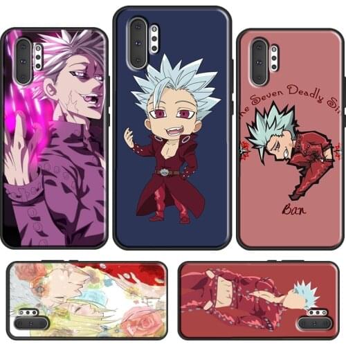 Ban The Seven Deadly Sins Anime Phone Case For Samsung Galaxy S21 S20 FE Note 20 Ultra S8 S9 S10 Note 10 Plus S10e Cover