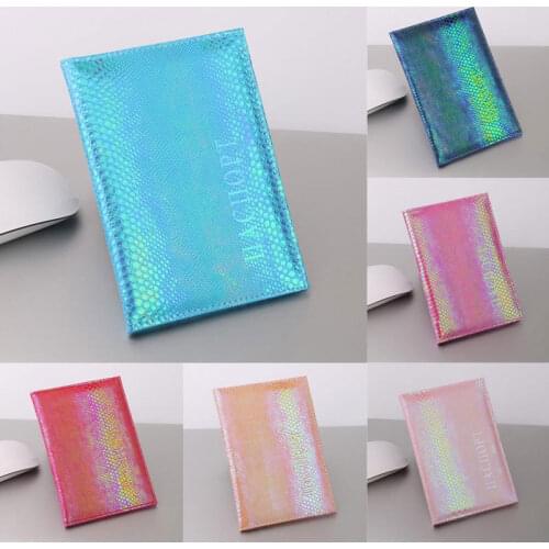 Casual PU Leather Passport Covers Travel Accessories ID Bank Credit Card Bag Men Women Passport Business Holder wallet Case