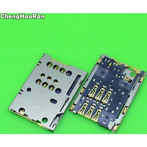 ChengHaoRan 2pcs For Nokia N8 C7 C7-00 T7 C2-03 2060 C2-06 SIM Card Reader Slot Holder Socket Port Replacement Repair Part