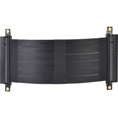 Add On Card PCIE Riser Extender PCI Express 16x to 16x Riser Extension Cable Graphics Card 16x Slot PCI-E Cable Connector for PC