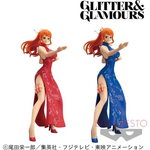 Cuteanime 100% Original Banpres Onepiece Figure Nami Kung Fu G&G Figure PVC Action Model Toys Anime