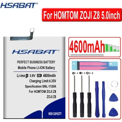 HSABAT 4600mAh ZOJI Z8 Battery for HOMTOM ZOJI Z8 5.0inch MTK6750
