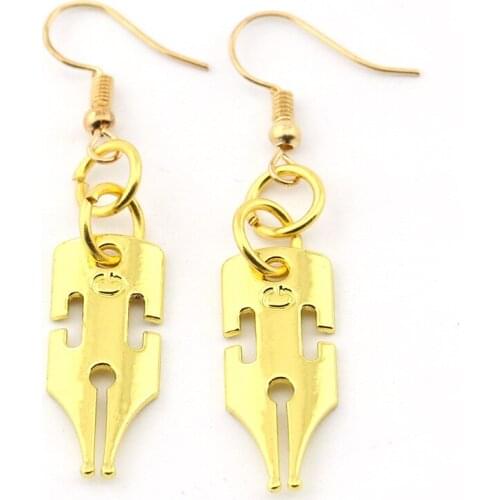 JOJO Bizarre Adventure Rohan kishibe pen Earring cospaly accessories prpo