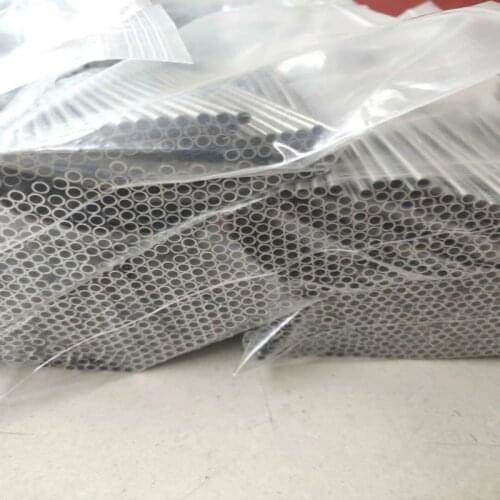 SS304 Stainless Steel Capillary 50pcs/lot 200mm long Tube Hard Condition customized DIY Industry Pipe Material