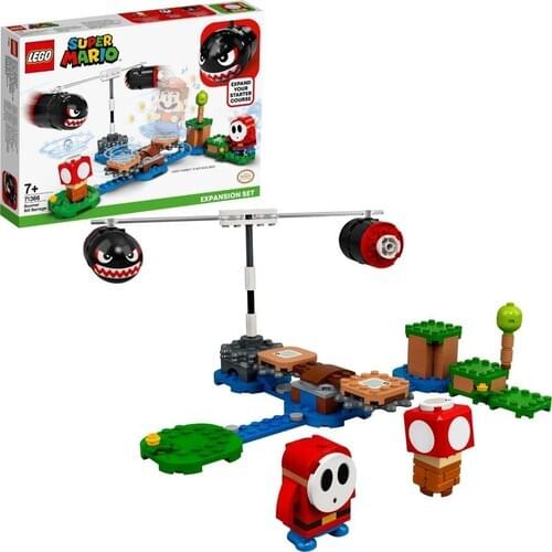 LEGO Super Mario Boomer Bill Barrage Expansion Set 71366 Enhance Kids Super Mario 132 Pieces Great Gift Toy