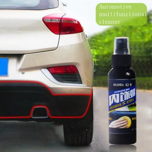 HOT! 50/120ml Car Interior Cleaning Tool Multifunctional Waxing Tire-wheel Dedicated Refurbishing Cleaner Car Accessories TSLM1