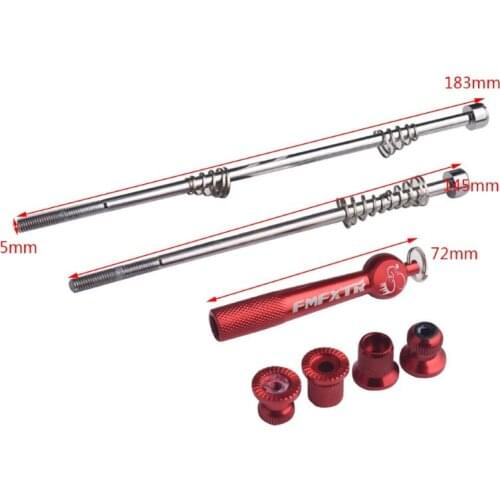 Quick Release Skewers Set Anti-theft Aluminum Alloy Bike Wheel for Mtb Mountain Bike Road Bike