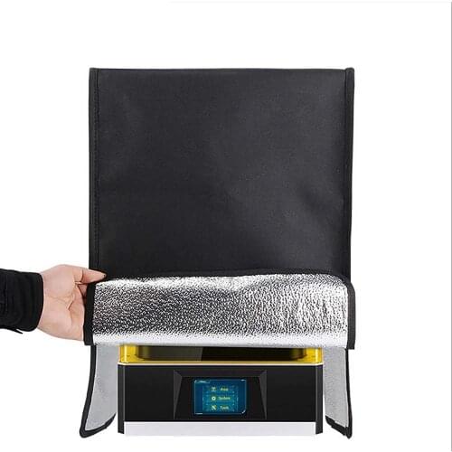 SLA Shading Fireproof Storage Protective Sleeve Cover PVC Laminated Polyester Blackout Dust Cover for Elegoo Saturn