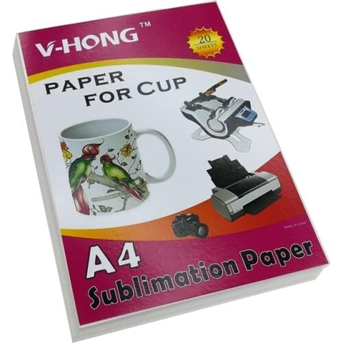 A4 Sublimation Paper transfer for mug polyester material clothes A3 Inkjet Printers sumblimation transfer paper