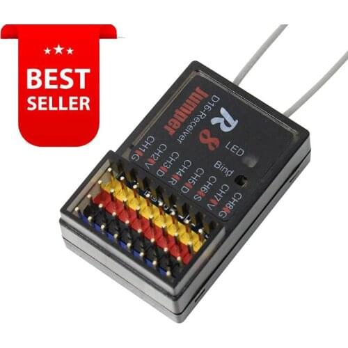 Jumper R8 FPV RC Radio Receiver SBUS OPENTX System 16CH T16 FRSKY D16 D8 Mode Remote Radio Controller PX4 Flight Control X8R