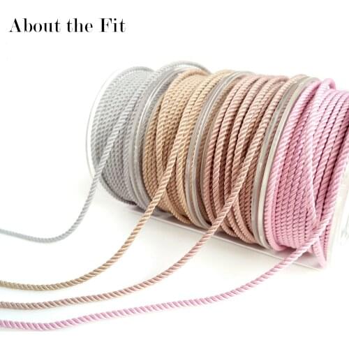 About the Fit 1mm Milan Silk Cord 25M/Roll Beading Crafting Woven Lace Jewelry and Clothing Accessories Bracelet Necklace Making