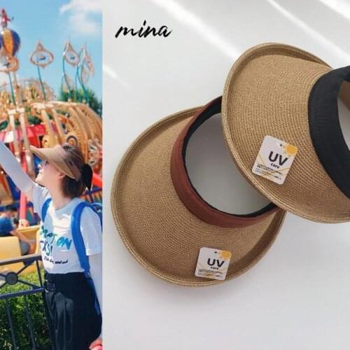 Luxury Brand Female Hat Color Matching Fisherman Hat Straw Hat Sun Hat Casual Hat with Adjustable Label Bucket Hat Summer Hat