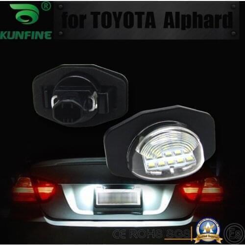 2pcs Car LED Number License Plate Light LED License Lamp for Honda JAZZ CR-V FR-V HR-V OEM#: 34101S60013 34100S60013 34101S5AA01