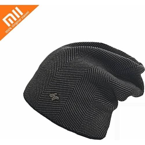 Xiaomi Mijia Winter Warm Hat for Women Men Knitted Casual Beanies Skullies Plus Velvet Thicken Hats Outdoor Cycling Skiing Cap