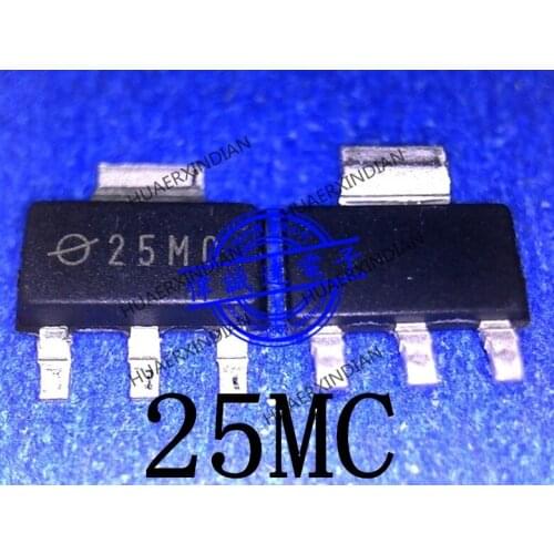 1Pieces new Original XC6202P502FR-G type 25MC 25MO SOT-223 In stock real picture