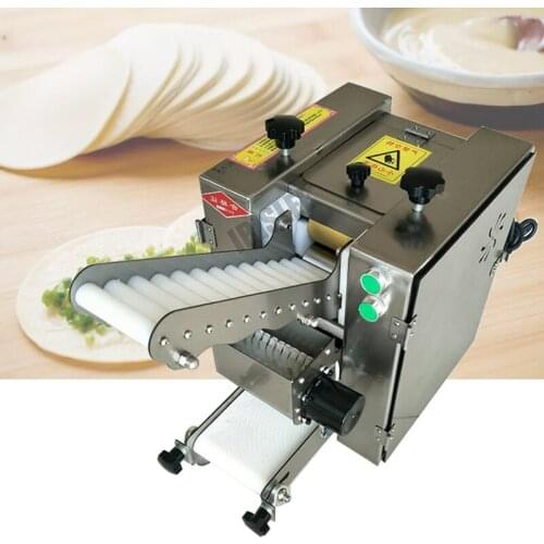 220VAutomatic dumpling wrapper making machine / spring roll skin maker / crepe tortilla chapati roti machine