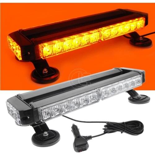 30led Stroboscope Double-Sided Amber High-Intensity Emergency Warning Lantern Magnetic Car Trailer Light
