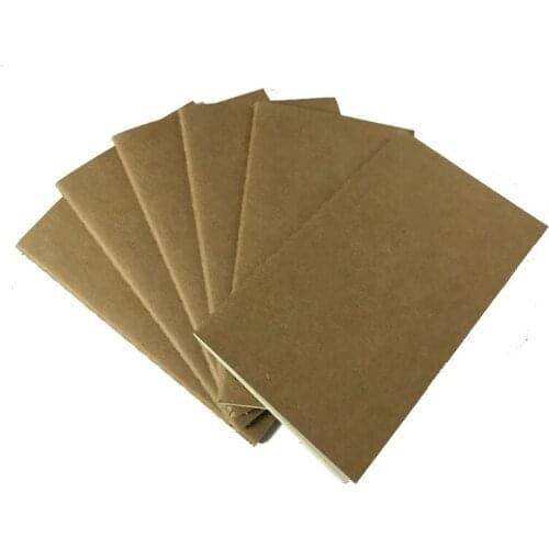 8.8x15.5cm paper notebook blank notepad book vintage soft copybook daily memos Kraft cover journal notebooks notepad wholesale