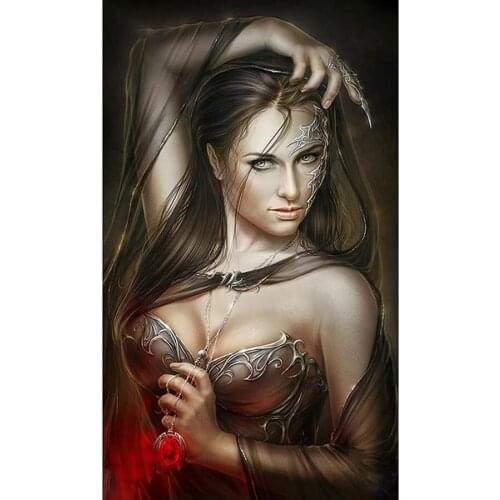 Brand new AB diamond 5D DIY diamond painting 100% square/round diamond "woman" diamond embroidery cross stitch 3D decoration