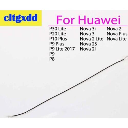 Cltgxdd For Huawei P30 P20 Lite P10 Plus P9 Lite 2017 P8 Nova 3i 3 2 Lite 2S 2i Wifi Antenna Signal Coaxial Connector Flex Cable