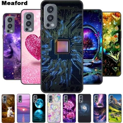 For OnePlus Nord 2 5G Case Soft Silicone Cool Cartoon Case For One Plus Nord 2 5G back Cover Nord2 2021 5G 6.43 TPU Phone Fundas