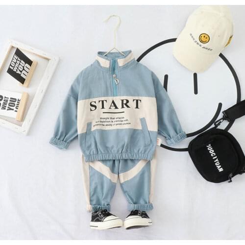 Children Casual Cloth Suit Spring Kids Boys Girls Cartoon coat Pants 2Pcs/sets Baby Toddler Clothing Infant Sportswear 0-5 YEARS