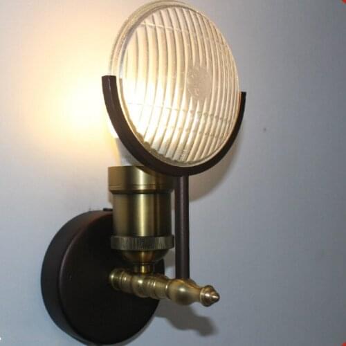 Designer living room American personality creative retro industrial bedroom bedside dining room classic car wall lamp LB101007